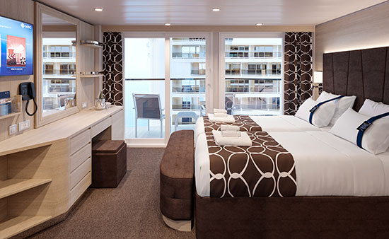 MSCワールドエウローパ プロムナードビューバルコニー