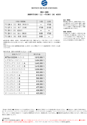 三井 オーシャン フジ